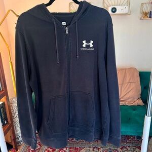 Men’s Under Armour Black Zip Hoodie